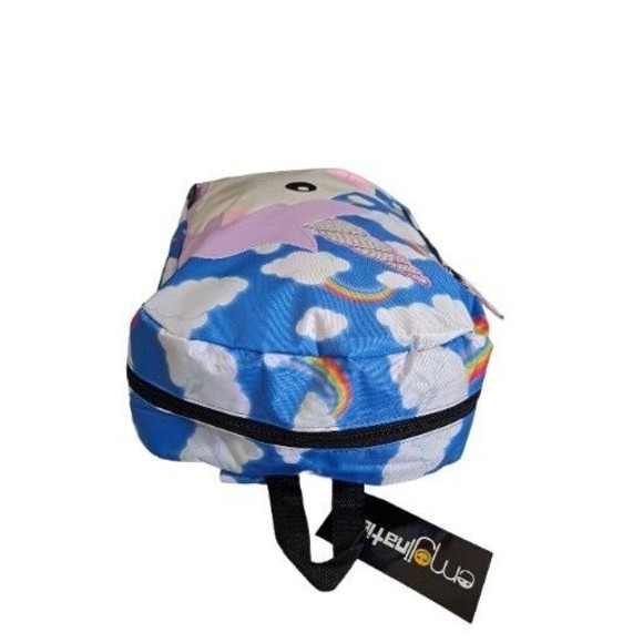Emojination 16" Unicorn Clouds Kids' Backpack Blue School Travel Book Bag NWT - Picture 4 of 6